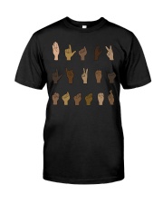 Black Lives Matter ASL Premium Fit Mens Tee tile