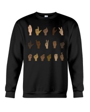 Black Lives Matter ASL Crewneck Sweatshirt tile