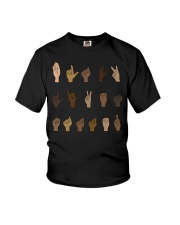 Black Lives Matter ASL Youth T-Shirt tile