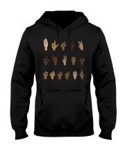 Black Lives Matter ASL Hooded Sweatshirt tile