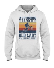 Assuming I'm Just An Old Lady - Mountain Biking Hooded Sweatshirt tile