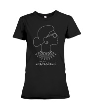 RBG Notorious Outline Premium Fit Ladies Tee tile