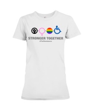 Stronger Together Symbol Premium Fit Ladies Tee tile