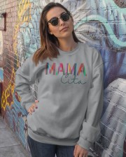 Mama Cita Crewneck Sweatshirt lifestyle-unisex-sweatshirt-front-3