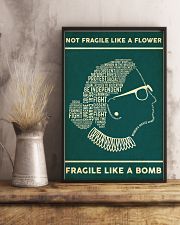 RBG Not Fragile Like A Flower 11x17 Poster lifestyle-poster-3