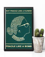 RBG Not Fragile Like A Flower 11x17 Poster lifestyle-poster-8
