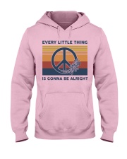 Every Little Thing Is Gonna Be Alright - Retro Hooded Sweatshirt front