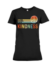 Treat People With Kindness Premium Fit Ladies Tee tile