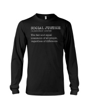 Social Justice Definition Long Sleeve Tee thumbnail