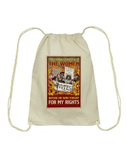 I Am Eternally Grateful To The Women Before Me Drawstring Bag tile
