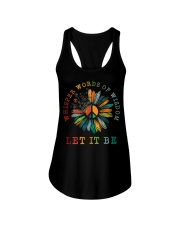 Whisper Words Of Wisdom Let It Be Ladies Flowy Tank tile