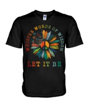 Whisper Words Of Wisdom Let It Be V-Neck T-Shirt tile