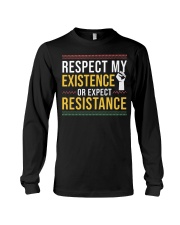 Respect My Existence Or Expect Resistance Long Sleeve Tee tile