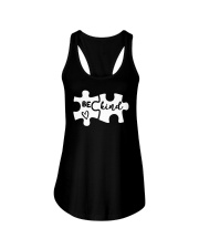 Be Kind Autism Awareness Puzzle Ladies Flowy Tank tile
