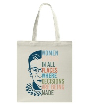 Women Belong In All Places Tote Bag tile