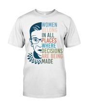 Women Belong In All Places Premium Fit Mens Tee tile