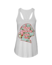 RBG - When There Are Nine Floral Ladies Flowy Tank tile