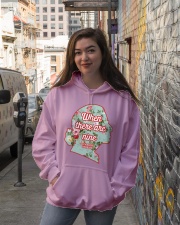 RBG - When There Are Nine Floral Hooded Sweatshirt lifestyle-unisex-hoodie-front-1