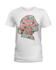 RBG - When There Are Nine Floral Ladies T-Shirt tile
