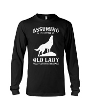 Assuming I'm Just An Old Lady - Wolf Long Sleeve Tee tile