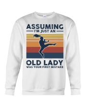 Assuming I'm Just An Old Lady - Tae Kwon Do Crewneck Sweatshirt tile