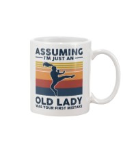 Assuming I'm Just An Old Lady - Tae Kwon Do Mug tile