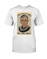 RBG Dictionary Fight For The Things You Care About Premium Fit Mens Tee tile