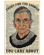 RBG Dictionary Fight For The Things You Care About 11x17 Poster front