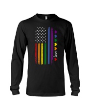 Pride US Flag Long Sleeve Tee tile
