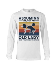 Assuming I'm Just An Old Lady - Weightlifting Long Sleeve Tee tile