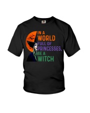In A World Full Of Princesses Be A Witch Youth T-Shirt tile