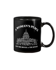 A Woman's Place Is In The House And The Senate Mug tile