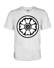 Avatar White Lotus V-Neck T-Shirt tile