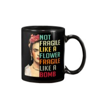 Frida Kahlo - Not Fragile Like A Flower Mug thumbnail