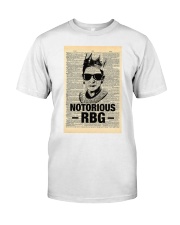 Notorious RBG Dictionary Classic T-Shirt tile
