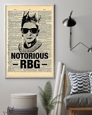Notorious RBG Dictionary 11x17 Poster lifestyle-poster-1