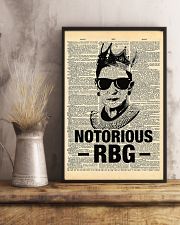 Notorious RBG Dictionary 11x17 Poster lifestyle-poster-3