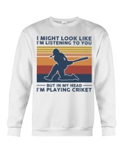 I Might Look Like I'm Listening To You - Cricket Crewneck Sweatshirt tile