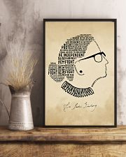 RBG Silhouette Be Independent 11x17 Poster lifestyle-poster-3