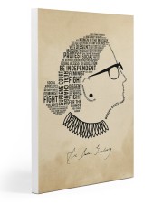 RBG Silhouette Be Independent Gallery Wrapped Canvas Prints tile