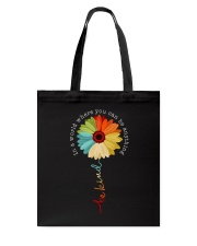 In A World Where You Can Be Anything - Be Kind Tote Bag tile