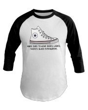 Make sure to wear shoes ladies Baseball Tee tile