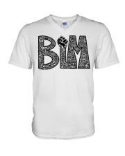 BLM V-Neck T-Shirt tile