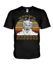 Da Da Da Hamilton Chorus V-Neck T-Shirt tile