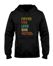 Never The Less She Voted Hooded Sweatshirt thumbnail