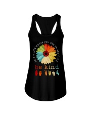 In A World Where You Can Be Anything - Be Kind Ladies Flowy Tank tile