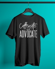 Caffeinate And Advocate Classic T-Shirt lifestyle-mens-crewneck-front-3