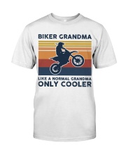 Biker Grandma - Like A Normal Grandma Only Cooler Premium Fit Mens Tee tile
