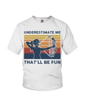 Underestimate Me That'll Be Fun - Bow Youth T-Shirt tile