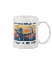 Underestimate Me That'll Be Fun - Bow Mug tile